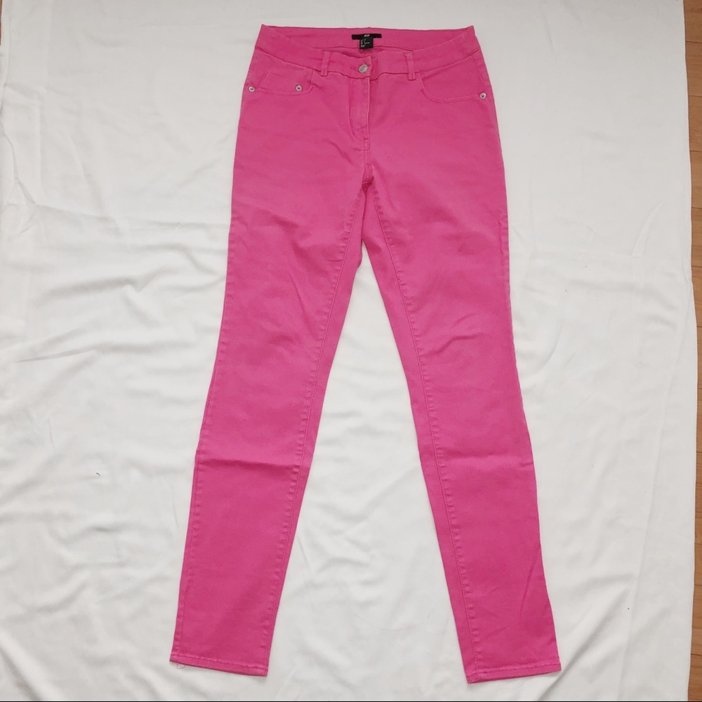 H&M Pink Skinny Jeans